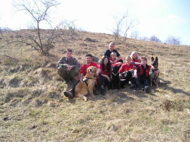 pátracia akcia Horný Tisovník marec 2010