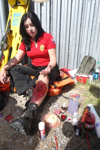 maskovanie zranenia Lešť 2011